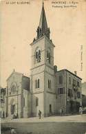 280917 - 46 MONTCUQ - L'église Faubourg Saint Privat - Montcuq