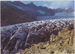 SUISSE,HELVETIA,SWITZERLAND,SVIZZERA,SCHWEIZ,VALAIS NORD,RHONEGLETSCHER,GLACIER DU RHONE,GROTTE,EISGROTTE - Sonstige & Ohne Zuordnung