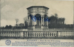 Enghien :  Parc Du Duc D'Arenberg ( Ecrit 1920 Avec Timbres ) - Edingen