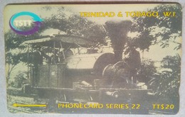 Trinidad And Tobago 205CTTD  TT$20 First Train  ( No Slash Zero ) " - Trinidad & Tobago