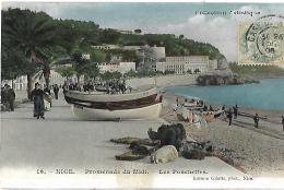 NICE - Collection Artistique - Promenade Du Midi - Les Ponchettes - 16 - édition Giletta - Lots, Séries, Collections
