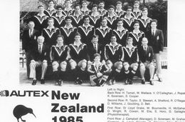 Rugby League - Jeux à XIII - Equipe De Nouvelle Zelande 1985 En Tournee - Sponsor Autex - Rugby