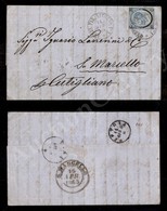 0143 Ambul. Fir. Livorno N.1 (Pt.6) - 20 Cent Su 15 (25) Su Lettera Da Calcinaia A S.Marcello Del 14.4.65 - Other & Unclassified