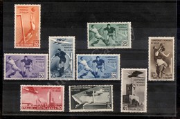 0188 1934 - Calcio (357/361 + Aerea 69/72) - Serie Completa P.O. + P.A. - Gomma Integra (800) - Other & Unclassified