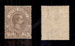 0224 1884 - 1,75 Lire Pacchi Postali (6) - Centratura Perfetta - Gomma Integra (240+) - Other & Unclassified