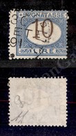 0227 1870/1874 - 10 Lire Segnatasse (14eb) Con Dentellatura Verticale Fortemente Spostata A Sinistra (800+) - Other & Unclassified