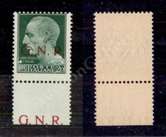 0290 1944 - 20 Lire (487Kc) Con Soprastampa Spostata A Margine - Gomma Integra (2.500) - Autres & Non Classés