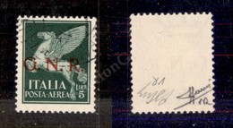 0315 1944 - 5 Lire (123 - Aerea) - Oliva + Sorani (700) - Andere & Zonder Classificatie