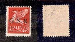 0316 1944 - 10 Lire (124 - Aerea) - Gomma Integra - Raybaudi (1.800) - Autres & Non Classés