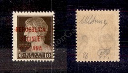 0344 1944 - Verona - 10 Cent (P16) - Gomma Integra (700) - Autres & Non Classés