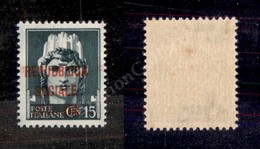 0346 1944 - Verona - 15 Cent (P17) - Gomma Integra (700) - Autres & Non Classés