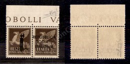 0361 1944 - Genova - 50 + 50 Centes (P2 - Aerea) - Gomma Integra - Raybaudi (600) - Sonstige & Ohne Zuordnung