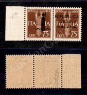 0362 1944 - Genova - 75 + 75 Cent (P3 - Aerea) - Gomma Integra - Raybaudi (600) - Sonstige & Ohne Zuordnung