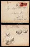 0396 2 Lire + 5 Lire (9 + 10) - Espresso Da Trieste A Verona Del 25.2.46 - Other & Unclassified