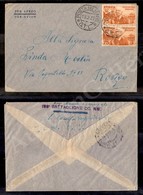 0482 Posta Militare O.1.L. 19.2.37 - Coppia Del 75 Cent Vittorio Emanuele III (6) - Busta Per Rovigo - Autres & Non Classés