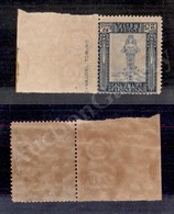 0495 1924/1929 - 25 Cent Pittorica (49c) Con Centro Capovolto - Bordo Foglio - Gomma Integra (875+) - Other & Unclassified