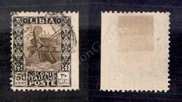 0501 1926/1930 - 30 Cent Pittorica (63f) Non Dentellato A Destra - Non Catalogato - Sonstige & Ohne Zuordnung