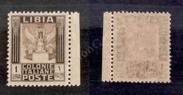 0507 1926/1930 - 1 Lira Pittorica (65) Dent.11 - Ottima Centratura - Gomma Integra (2.500) - Autres & Non Classés