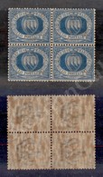 0551 1894/1899 - Quartina Del 25 Cent Stemma (30) - Un Esemplare Ottima Centratura + Tre Con Discreta - Gomma Integra (2 - Other & Unclassified