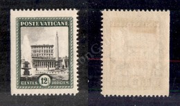 0562 1933 - 12 1/2 Cent Giardini (21e) Non Dentellato A Sinistra - Non Catalogato - Nuovo Con Gomma - Andere & Zonder Classificatie
