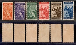0564 1935 - Congresso Giuridico Internazionale (41/46) - Serie Completa - Nuova Con Gomma (400) - Autres & Non Classés