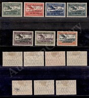 0572 Albania - 1928 - Volo Valona Brindisi 21.4.28 (162/168) - Nuovi Con Gomma - Other & Unclassified