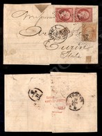 0582 Bicolore (23+24 Coppia) - Lettera Da Parigi A Torino Del 19.7.67 - Andere & Zonder Classificatie