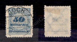 0595 1923 - 50 Md Azzurro E Azzurro Scuro (330) - Groch 2.10.23 (1.000) - Sonstige & Ohne Zuordnung