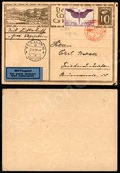 0632 Zeppelin Schweizerflug - Intero Postale Da 10 Cent + 1 Franco (A12a) Carta Ordinaria - St.Gallen 2.11.29 - Sonstige & Ohne Zuordnung