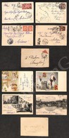 0652 1905/1909 - Quattro Cartoline E Un Frontespizio Del Periodo - Da Esaminare - Sonstige & Ohne Zuordnung