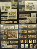 0958 TRISTAN DA CUNHA - 1971/2008 - Piccola Collezione Con Serie Complete E Foglietti Del Periodo In 5 Pagine Di Raccogl - Autres & Non Classés