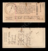 1042 Tripoli Corrispondenze E Pacchi Emissione A 31.5.40 (p.ti 13) - Ricevuta Vaglia - Other & Unclassified