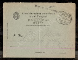 1049 Posta Aerea Tripoli D’Africa 20.2.32 (p.ti 6) + Giunto In Questo Stato - Busta In Franchigia Per Città Dell’Amminis - Sonstige & Ohne Zuordnung