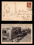 1092 Tripoli Molo 13.7.39 (p.ti 13) - Cartolina Affrancata (247 Regno) Per Milano - Autres & Non Classés