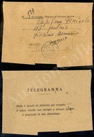 1290 Derna Telegrafo 7.10.37 (p.ti 11) - Intero Telegramma - Andere & Zonder Classificatie