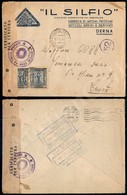 1311 Giovanni Berta (Cirenaica) 17.10.42 (p.ti 11) - Busta Affrancata (49 Coppia) Per Trieste - Autres & Non Classés