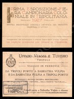 1335 1927 - Prima Fiera - Cartoncino Pubblicitario Dell’ ENIT Del 19.10.26 - Sonstige & Ohne Zuordnung