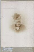 Photographie Montée Sur Carton/Tête D'Homme Au Bicorne/LIGEY/Photographie D'Art/PARIS-AUTEUIL /Vers1880-1890   PHOTN273 - Personnes Anonymes