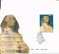 First Day Cover 22 Janvier 2004 -the Sphinx - Storia Postale