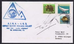 ARCTIC, CANADA, "Icefield Ranges Research Project" With Cachet  ,look Scan !! 13.9-26 - Expéditions Arctiques