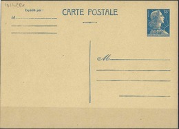 France Entiers Postaux N° 1011 A - CP 1 18f M. De Muller Bleu Qualité:  Cote: 150 Â€ - 1955-1961 Marianne De Muller
