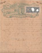 COCHIN State  2A  Stamp Paper  Type 65 + 8A Court Fee  # 01732  Inde Indien  India Fiscaux Fiscal Revenue - Cochin