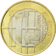 Slovénie, 3 Euro, 2010, SUP+, Bi-Metallic, KM:95 - Eslovenia