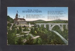 72737    Germania,   Berg. Land.,  Schloss Kuppelstein Mit  Riesenbrucke,  VG  1932 - Remscheid