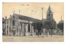 DEUIL  (cpa 95)  Eglise  -  - L 1 - Deuil La Barre