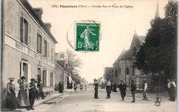 18 - THAUMIERS -- Grande Rue Et Place De L'Eglise - Thaumiers