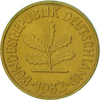 Monnaie, République Fédérale Allemande, 5 Pfennig, 1982, Munich, TTB, Brass - 5 Pfennig