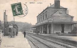 Bernay   27:      La Gare Intérieure           (voir Scan) - Bernay