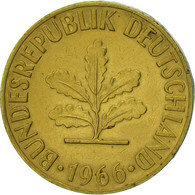 Monnaie, République Fédérale Allemande, 5 Pfennig, 1966, Munich, TTB, Brass - 5 Pfennig
