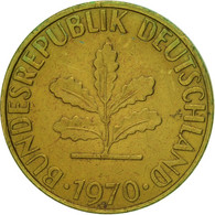 Monnaie, République Fédérale Allemande, 5 Pfennig, 1970, Hambourg, TTB, Brass - 5 Pfennig
